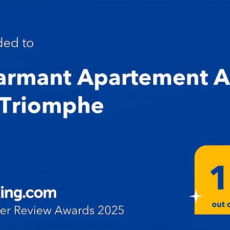 Charmant Appartement Arc De Triomphe Free Netflix Париж Екстер'єр фото